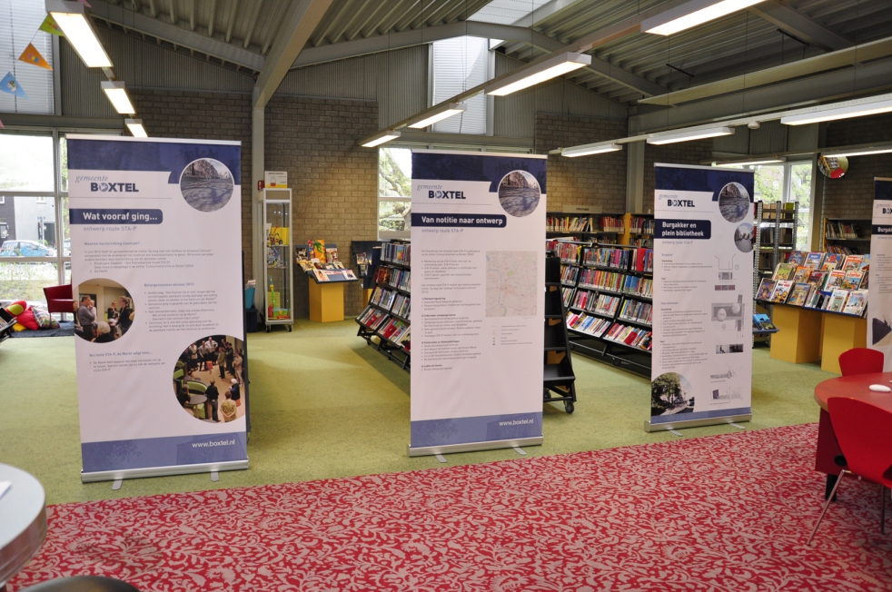 Gemeente Boxtel - Roll-up banners project STA-P