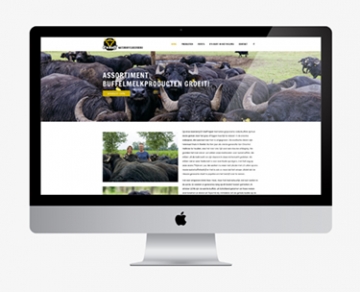 D'n Buff Waterbuffelboerderij - Webdesign